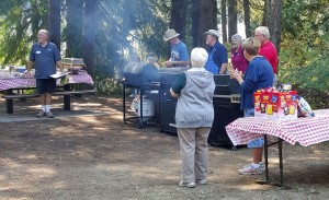 2015-08-15 Barbeque chefs & helpers at annual picnic